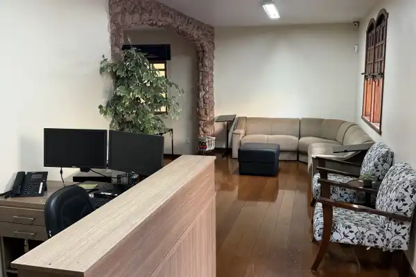 Recepção da Vliv Coworking em Belo Horizonte